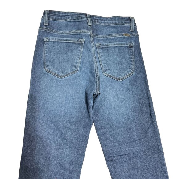 KANCAN SKINNY LEG LINED JEANS SIZE 7 MEDIUM RINSE STRETCH STYLE No 7248SD WOMENS - Picture 3 of 4